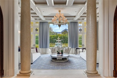 Luxurious Private European Styled Estate; Extraordinary w/finest on TPC at Summerlin in Nevada - for sale on GolfHomes.com, golf home, golf lot