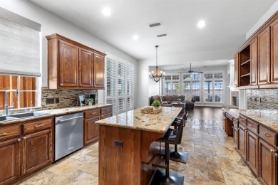Gorgeous Highland Home with a dream backyard oasis in the highly on Woodbridge Golf Club in Texas - for sale on GolfHomes.com, golf home, golf lot