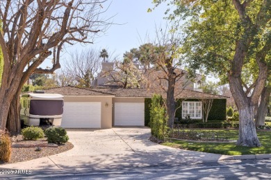 Welcome to a quiet slice of California in the iconic on Encanto 18 Golf Course in Arizona - for sale on GolfHomes.com, golf home, golf lot