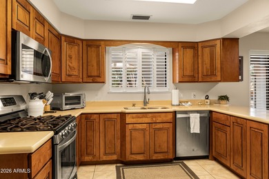 This beautifully updated 2,248-SF home offers 3 bedrooms and 2 on Oakcreek Country Club in Arizona - for sale on GolfHomes.com, golf home, golf lot