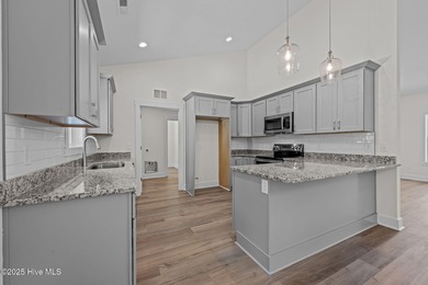 Welcome to this thoughtfully crafted Southport Floor Plan with a on Harbour Point Golf Club in North Carolina - for sale on GolfHomes.com, golf home, golf lot