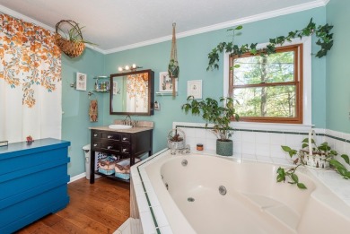 Tucked away on 1.14 acre lot, this ranch-style mountain home on Bent Tree Golf Course in Georgia - for sale on GolfHomes.com, golf home, golf lot