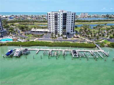 Experience bayfront living in this 6th-floor residence at on Fort Myers Beach and Golf Club in Florida - for sale on GolfHomes.com, golf home, golf lot
