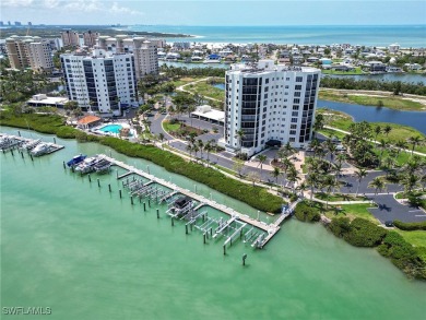 Experience bayfront living in this 6th-floor residence at on Fort Myers Beach and Golf Club in Florida - for sale on GolfHomes.com, golf home, golf lot