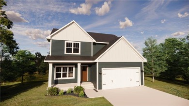 This stunning 4-bedroom, 3-bath custom-built home by Johnson on Boulder Pointe Golf Club in Minnesota - for sale on GolfHomes.com, golf home, golf lot