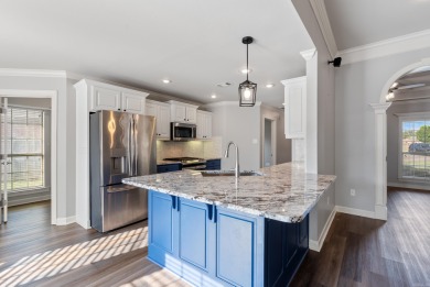 This home is a must-see! Beautiful gourmet kitchen with all-new on The Country Club of Arkansas in Arkansas - for sale on GolfHomes.com, golf home, golf lot