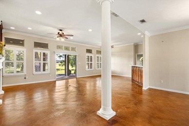 Inspiring elegance and golf course views combine in this move-in on Granbury Country Club in Texas - for sale on GolfHomes.com, golf home, golf lot