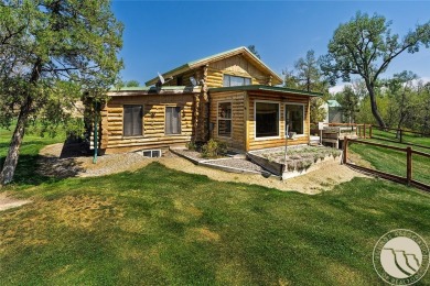 Escape to your own private sanctuary in this quaint log home on on The Briarwood in Montana - for sale on GolfHomes.com, golf home, golf lot