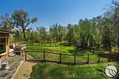 Escape to your own private sanctuary in this quaint log home on on The Briarwood in Montana - for sale on GolfHomes.com, golf home, golf lot