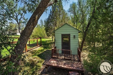 Escape to your own private sanctuary in this quaint log home on on The Briarwood in Montana - for sale on GolfHomes.com, golf home, golf lot