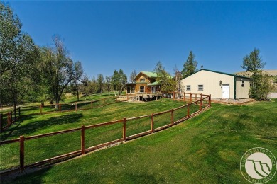 Escape to your own private sanctuary in this quaint log home on on The Briarwood in Montana - for sale on GolfHomes.com, golf home, golf lot