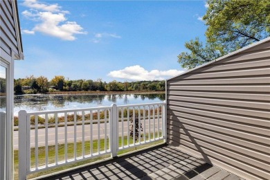 This spacious end unit townhome is beautifully situated on a on Oak Glen Golf Club  in Minnesota - for sale on GolfHomes.com, golf home, golf lot