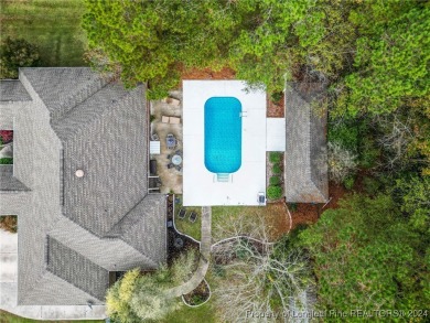 Discover the charm of this all-brick ranch home with a pool and on Baywood Golf Club in North Carolina - for sale on GolfHomes.com, golf home, golf lot