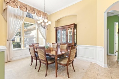 Enjoy Summer Evenings On The Enormous Screened Lanai With Heated on Royal St. Augustine Golf and Country Club in Florida - for sale on GolfHomes.com, golf home, golf lot