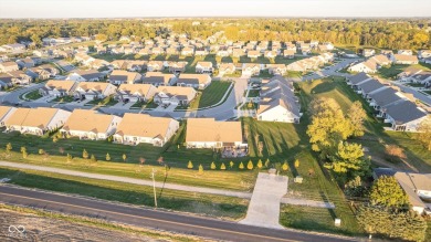 Newer ranch patio home with open floor plan and large patio on Bear Slide Golf Club in Indiana - for sale on GolfHomes.com, golf home, golf lot