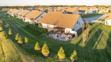 Newer ranch patio home with open floor plan and large patio on Bear Slide Golf Club in Indiana - for sale on GolfHomes.com, golf home, golf lot