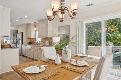 Sought-after and rarely available, this newly renovated end-unit on Dolphin Head Golf Club in South Carolina - for sale on GolfHomes.com, golf home, golf lot