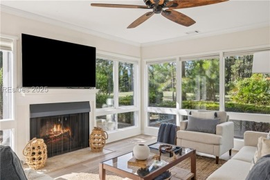 Sought-after and rarely available, this newly renovated end-unit on Dolphin Head Golf Club in South Carolina - for sale on GolfHomes.com, golf home, golf lot