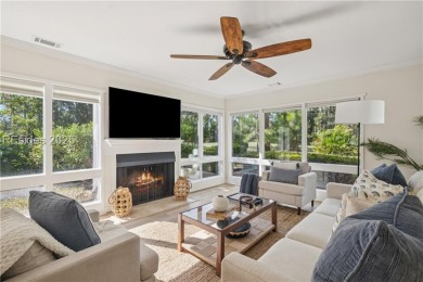 Sought-after and rarely available, this newly renovated end-unit on Dolphin Head Golf Club in South Carolina - for sale on GolfHomes.com, golf home, golf lot