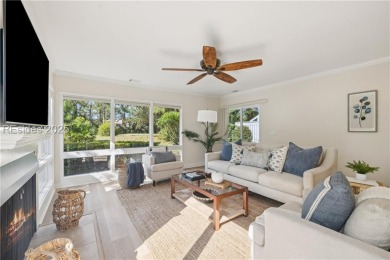 Sought-after and rarely available, this newly renovated end-unit on Dolphin Head Golf Club in South Carolina - for sale on GolfHomes.com, golf home, golf lot