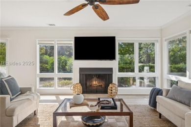 Sought-after and rarely available, this newly renovated end-unit on Dolphin Head Golf Club in South Carolina - for sale on GolfHomes.com, golf home, golf lot
