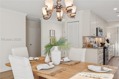 Sought-after and rarely available, this newly renovated end-unit on Dolphin Head Golf Club in South Carolina - for sale on GolfHomes.com, golf home, golf lot