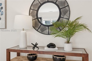 Sought-after and rarely available, this newly renovated end-unit on Dolphin Head Golf Club in South Carolina - for sale on GolfHomes.com, golf home, golf lot