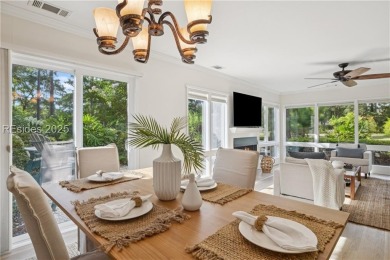 Sought-after and rarely available, this newly renovated end-unit on Dolphin Head Golf Club in South Carolina - for sale on GolfHomes.com, golf home, golf lot
