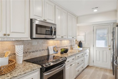 Sought-after and rarely available, this newly renovated end-unit on Dolphin Head Golf Club in South Carolina - for sale on GolfHomes.com, golf home, golf lot