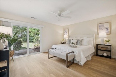 Sought-after and rarely available, this newly renovated end-unit on Dolphin Head Golf Club in South Carolina - for sale on GolfHomes.com, golf home, golf lot