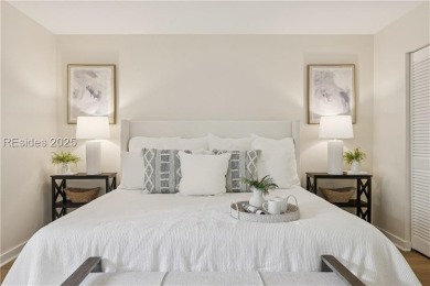 Sought-after and rarely available, this newly renovated end-unit on Dolphin Head Golf Club in South Carolina - for sale on GolfHomes.com, golf home, golf lot
