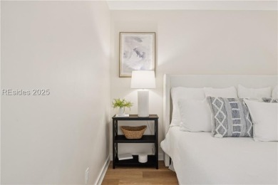 Sought-after and rarely available, this newly renovated end-unit on Dolphin Head Golf Club in South Carolina - for sale on GolfHomes.com, golf home, golf lot