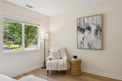 Sought-after and rarely available, this newly renovated end-unit on Dolphin Head Golf Club in South Carolina - for sale on GolfHomes.com, golf home, golf lot