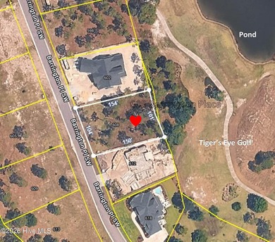 Barrington Place a rare offering! Build your dream home on this on Ocean Ridge Plantation in North Carolina - for sale on GolfHomes.com, golf home, golf lot