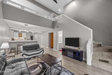 Fully furnished and thoughtfully updated, this two-level condo on Harbour Point Golf Club in North Carolina - for sale on GolfHomes.com, golf home, golf lot