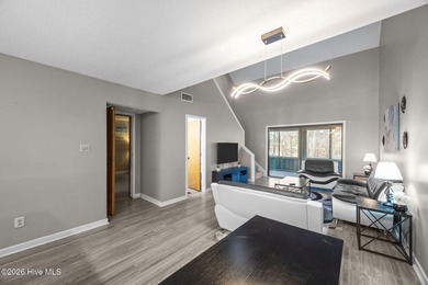 Fully furnished and thoughtfully updated, this two-level condo on Harbour Point Golf Club in North Carolina - for sale on GolfHomes.com, golf home, golf lot