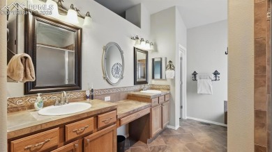 Captivating, custom 5BR, 4BA, stucco/stone home on Antler Creek on Antler Creek Golf Course in Colorado - for sale on GolfHomes.com, golf home, golf lot