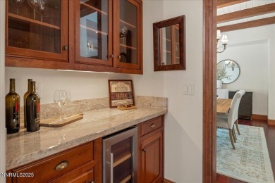 Elegant custom estate in Montreux that sits at the end of a on Montreux Golf and Country Club in Nevada - for sale on GolfHomes.com, golf home, golf lot