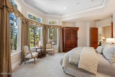 Elegant custom estate in Montreux that sits at the end of a on Montreux Golf and Country Club in Nevada - for sale on GolfHomes.com, golf home, golf lot