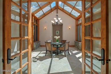 Elegant custom estate in Montreux that sits at the end of a on Montreux Golf and Country Club in Nevada - for sale on GolfHomes.com, golf home, golf lot