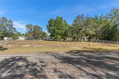 Cleared, flat, and elevated above the road, this ready-to-build on Citrus Springs Country Club in Florida - for sale on GolfHomes.com, golf home, golf lot