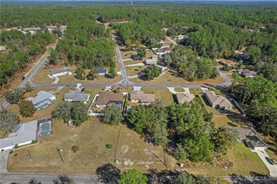 Cleared, flat, and elevated above the road, this ready-to-build on Citrus Springs Country Club in Florida - for sale on GolfHomes.com, golf home, golf lot