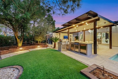 Welcome to this breathtaking semi-custom Christopher Home on Southern Highlands Golf Club in Nevada - for sale on GolfHomes.com, golf home, golf lot