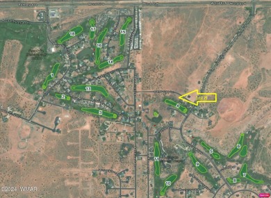 Lot 8 of frontier Estates, Located in Snowflake.   Located along on Snowflake Municipal Golf Course in Arizona - for sale on GolfHomes.com, golf home, golf lot