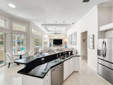 Exceptional 4BR/3BA Pool Home with 4-Car Garage in Prestigious on Saddlebrook Golf and Country Club in Florida - for sale on GolfHomes.com, golf home, golf lot