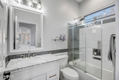 One-of-a-kind Peregrine model showcasing a private casita on Anthem Golf and Country Club  in Arizona - for sale on GolfHomes.com, golf home, golf lot