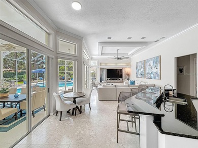 Exceptional 4BR/3BA Pool Home with 4-Car Garage in Prestigious on Saddlebrook Golf and Country Club in Florida - for sale on GolfHomes.com, golf home, golf lot