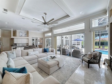 Exceptional 4BR/3BA Pool Home with 4-Car Garage in Prestigious on Saddlebrook Golf and Country Club in Florida - for sale on GolfHomes.com, golf home, golf lot