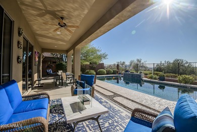 One-of-a-kind Peregrine model showcasing a private casita on Anthem Golf and Country Club  in Arizona - for sale on GolfHomes.com, golf home, golf lot