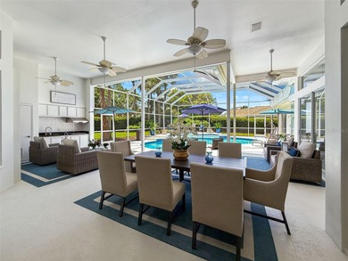 Exceptional 4BR/3BA Pool Home with 4-Car Garage in Prestigious on Saddlebrook Golf and Country Club in Florida - for sale on GolfHomes.com, golf home, golf lot